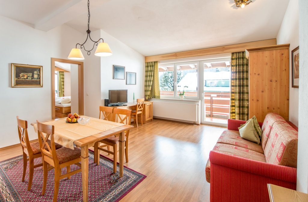 Ferienwohnung Enzian – Wohnbereich