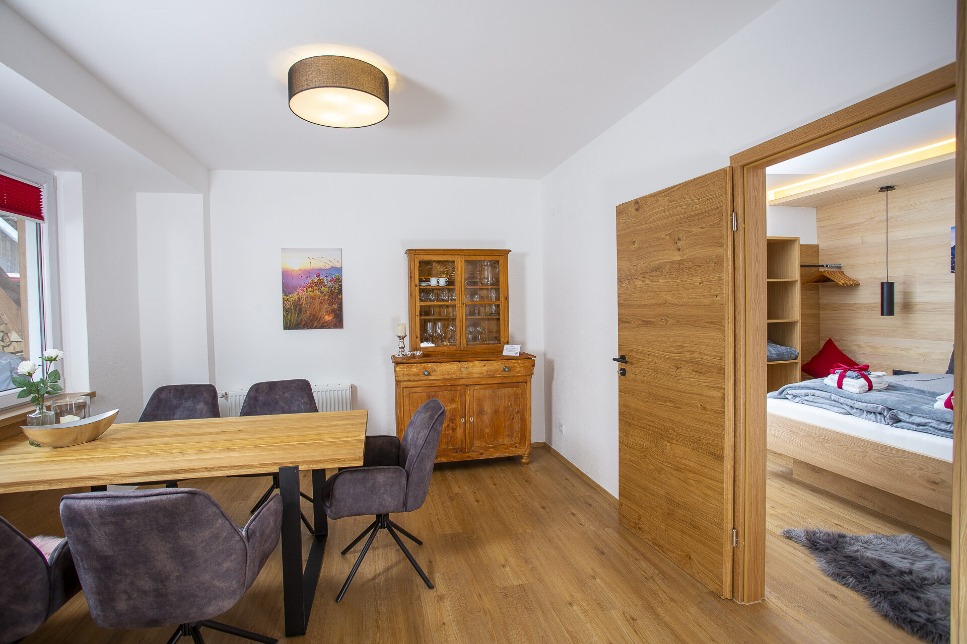 Ferienwohnung Primel – Terrasse