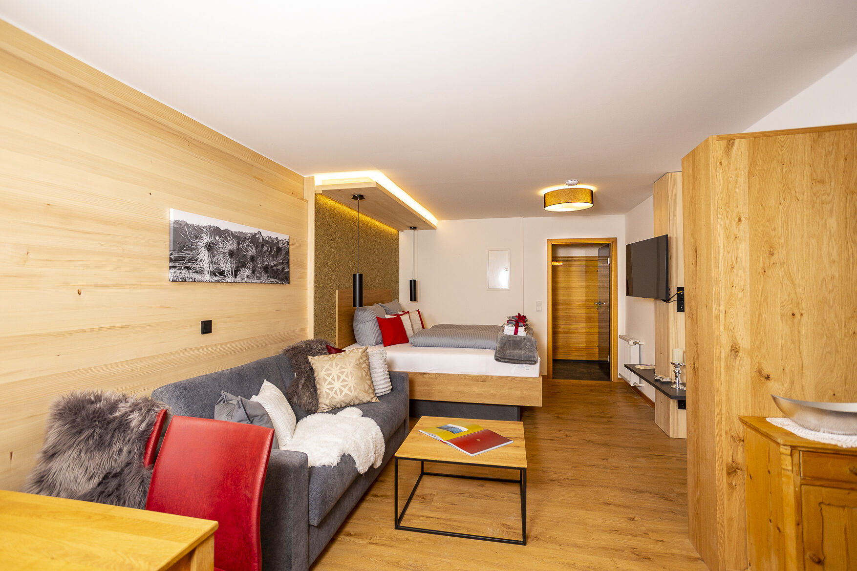Ferienwohnung Brunelle Studio – Terrasse